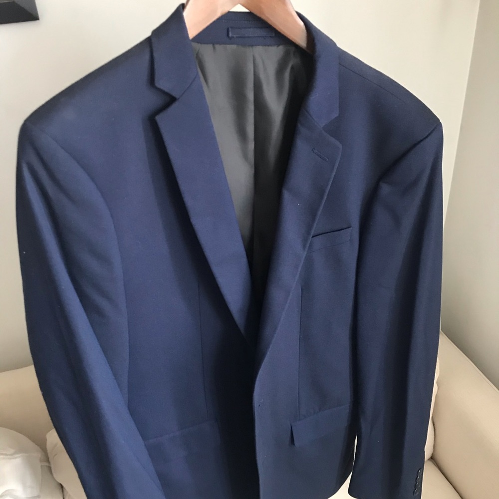 Zara Navy Blazer Size 40R